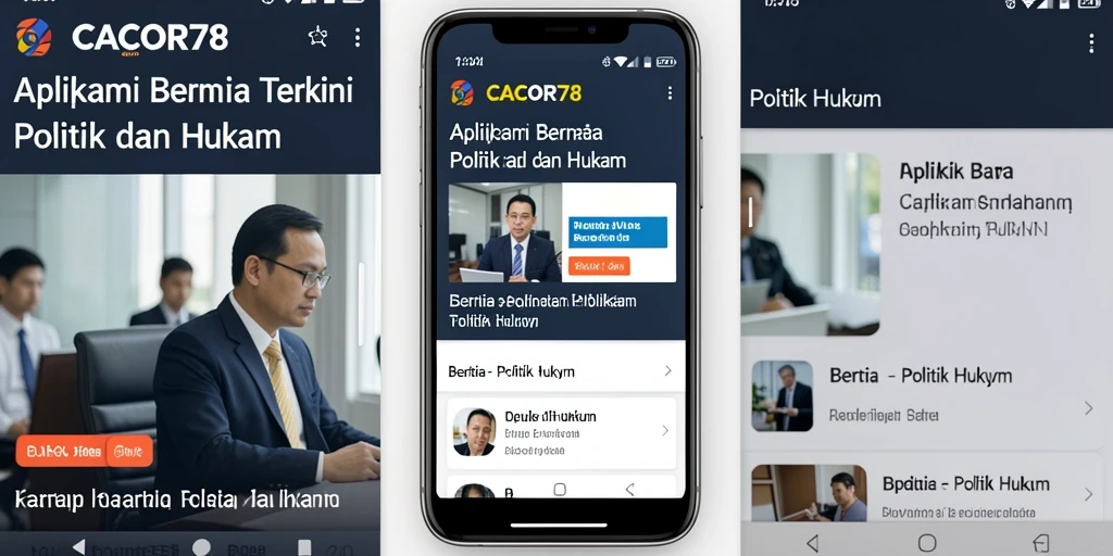 Tampilan antarmuka CACOR78 yang informatif dan mudah diakses.