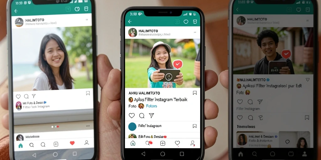 Antarmuka pengguna HALIMTOTO dengan berbagai pilihan filter.