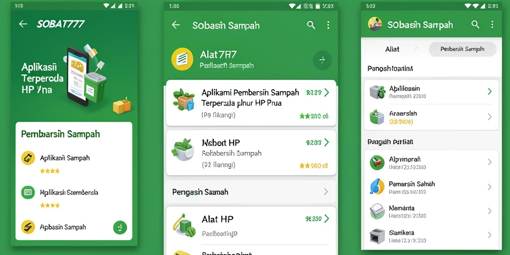 Tampilan antarmuka SOBAT777 yang sederhana dan mudah digunakan.
