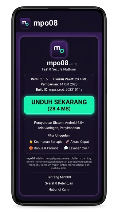 Unduh dan Instal APK mpo08 untuk Android